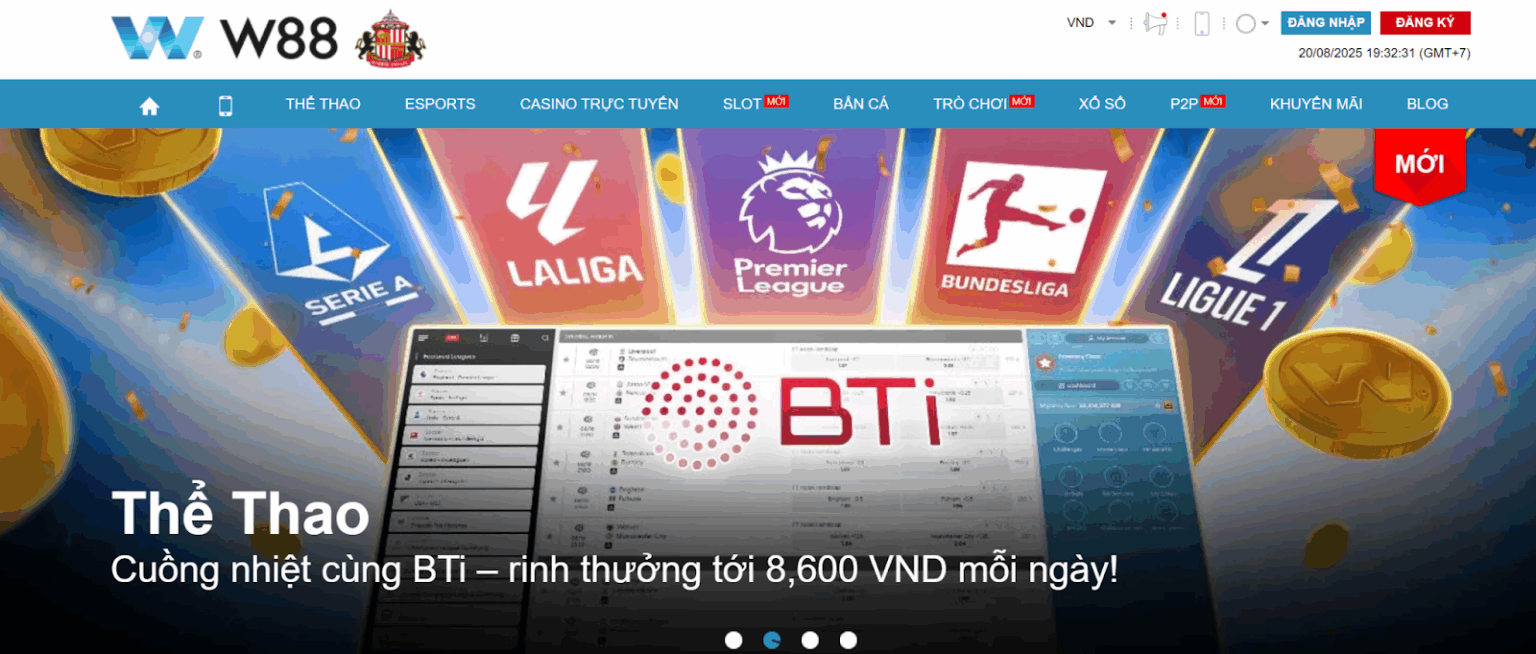 nhà cái W88 - giấy phép PAGCOR và Isle of Man, rút tiền 15 phút